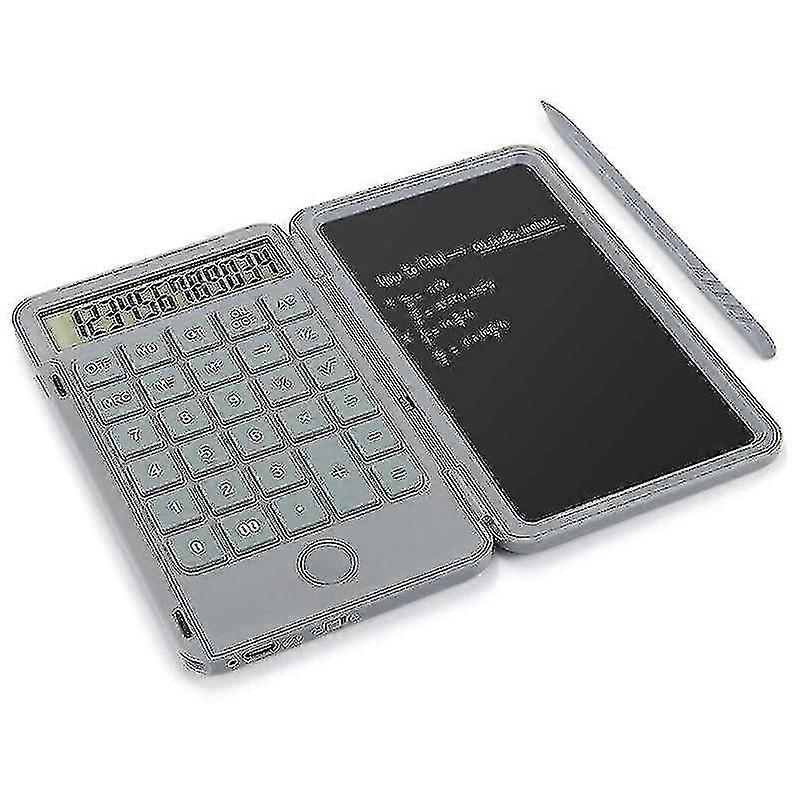 Calculator, Standard Function Calculator Lcd Writing Tablet For   And Basic Office