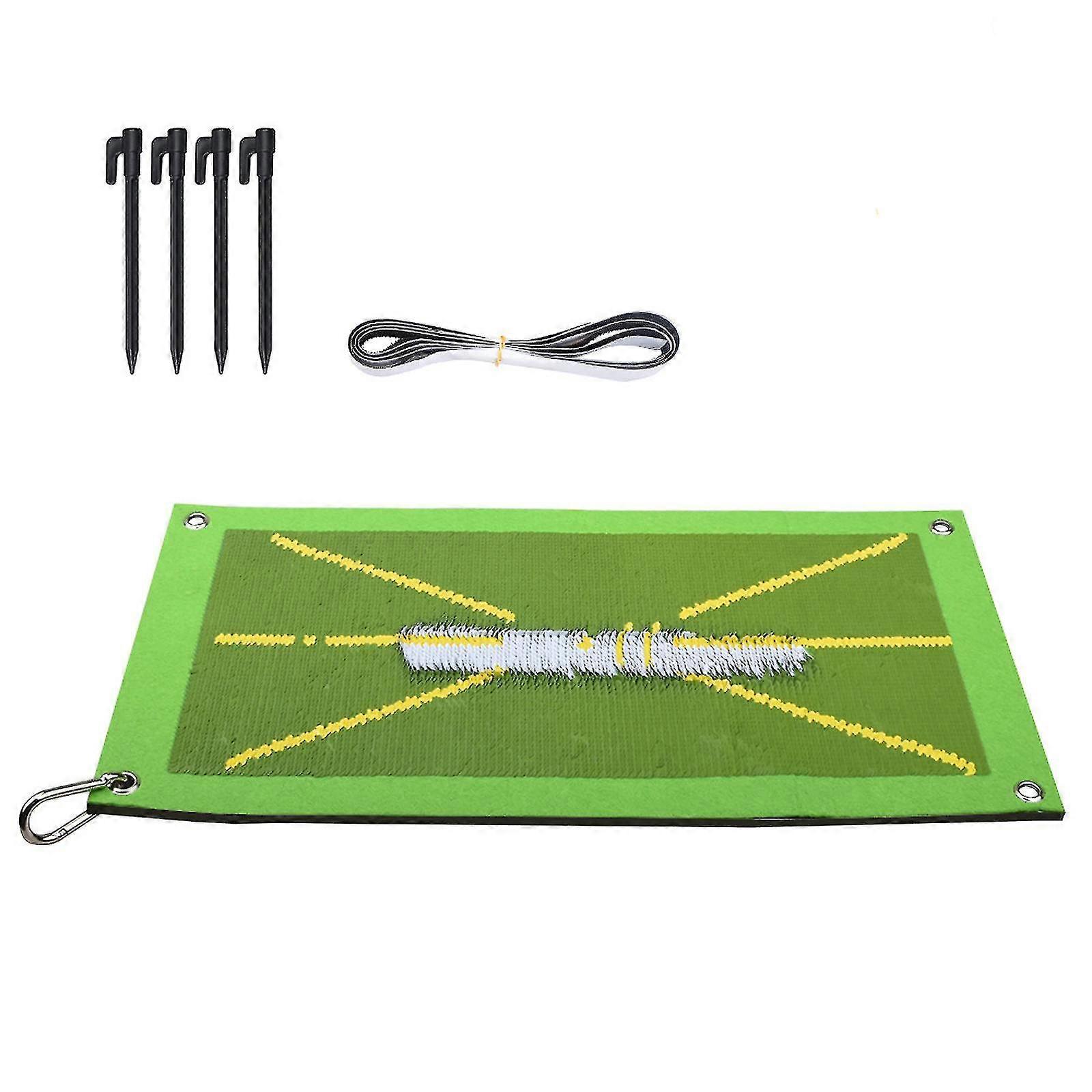 Golf Training Mat Kits,outdoor Golf Swing Trainer For Shot Direction Practice