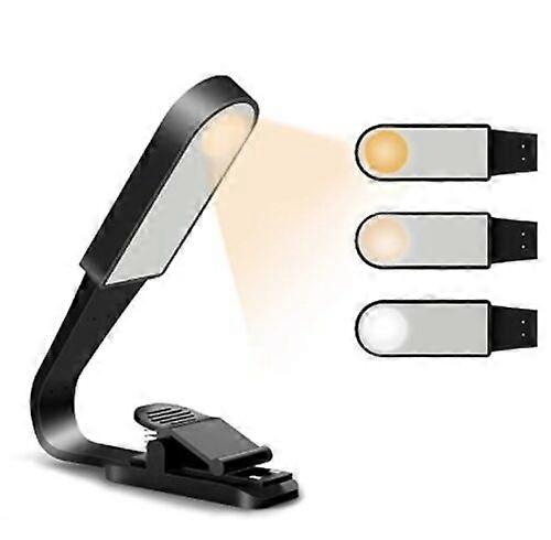 USB Book Light Reading Light with Touch Sensor Clip On Book LED Reading Light