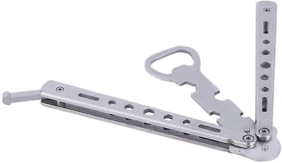 فتاحة زجاجات ، أداة تدريب بالسكين ، مقشرة فواكه ، فضية