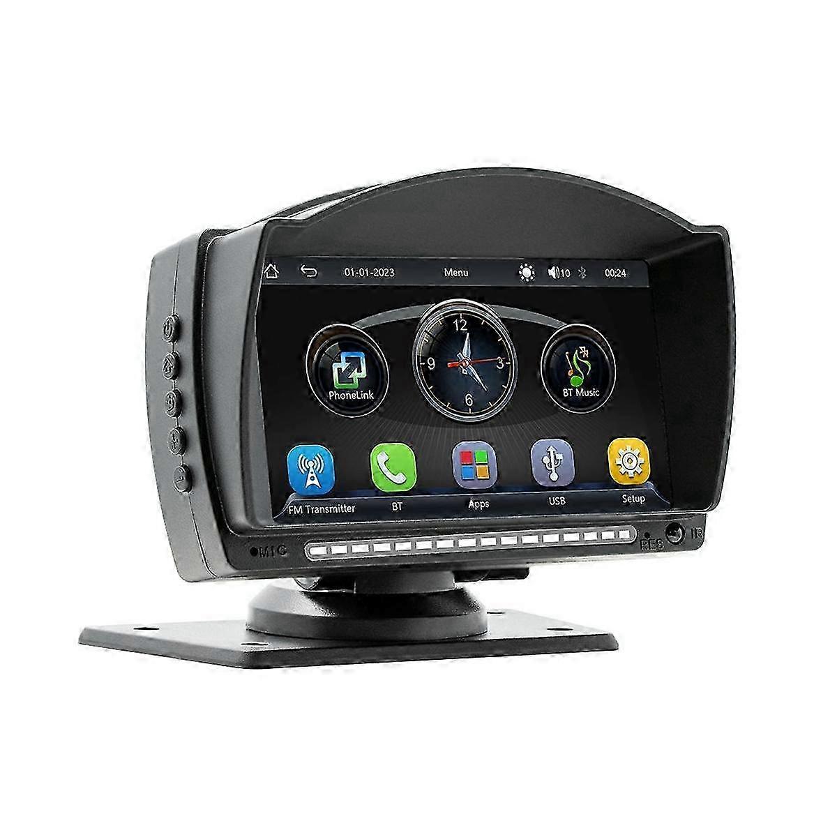 4.7inch Car Touch Ips Screen Wireless Carplay Android Auto Car Portable Radio Bluetooth Mp5 Multime