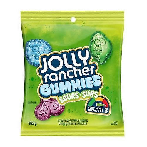Jolly Rancher Sour Gummies Original, 182 Grams (Case Of 10)