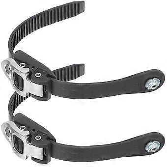 2 Pcs Ski Accessories Snowboard Binding Strap Skates Shoes Buckle Strap Ice Skates Straps Inline Roller Strap Screw