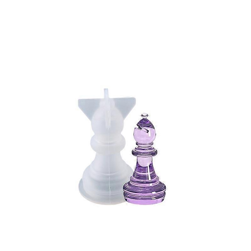 Drop glue mold chess board chess piece crystal AB epoxy resin high mirror process silicone mold