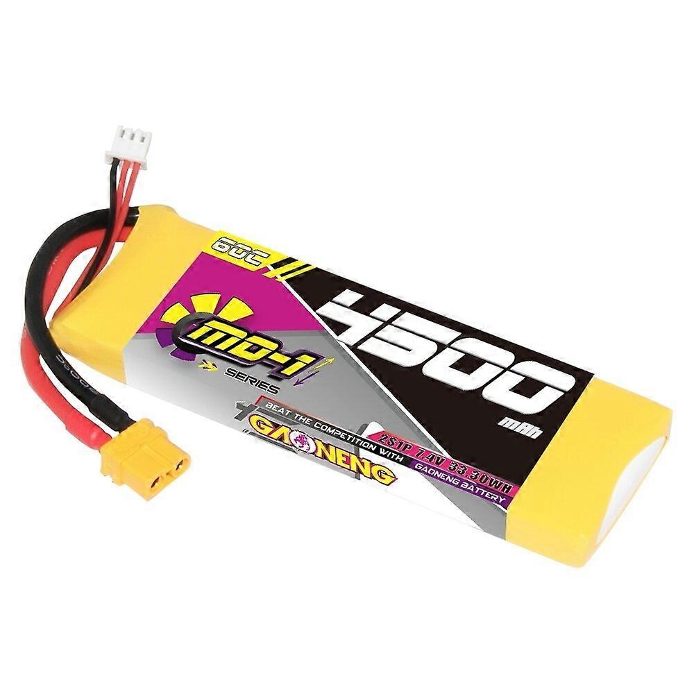 Gaoneng GNB 7.4V 4500mAh 60C 2S LiPo Battery T Plug / XT60 Plug for 1/10 1/8 scale RC Hobby Models R