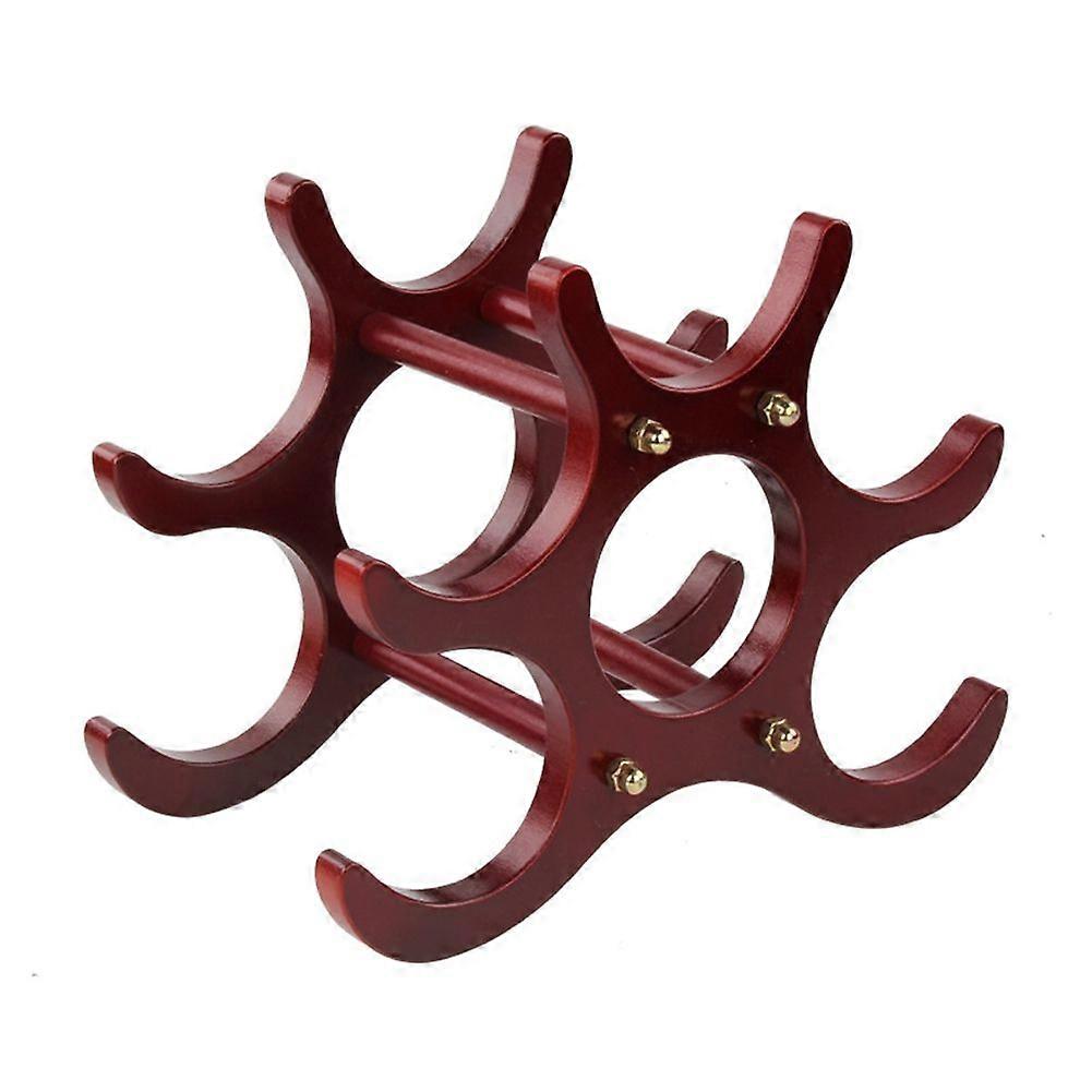 Wooden Wine Rack Wine Holders Kitchen Assembled Display Stand Organizer Bar Storage Tool Bar Wine B