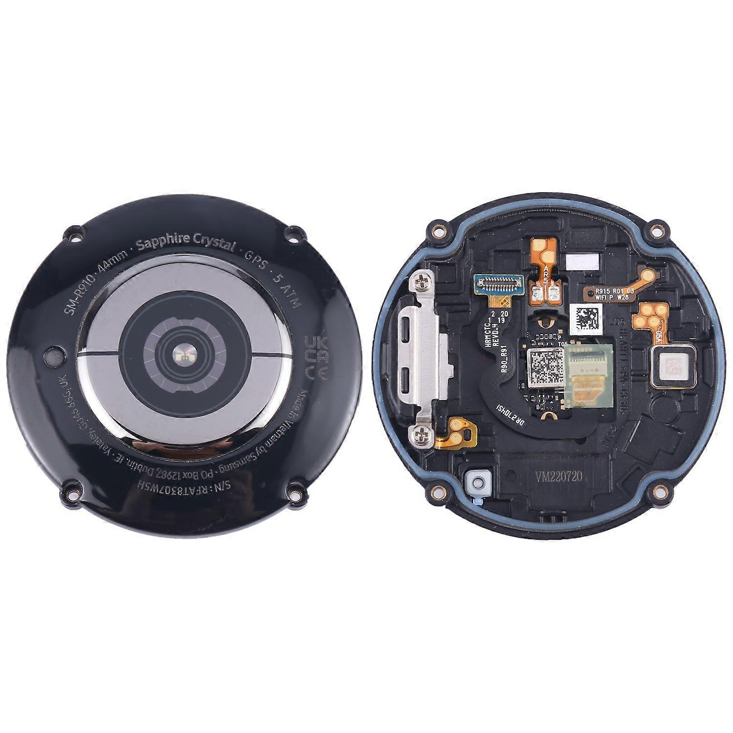 适用于三星 Galaxy Watch 5 44mm SM-R900 电池盖后盖备件维修黑色