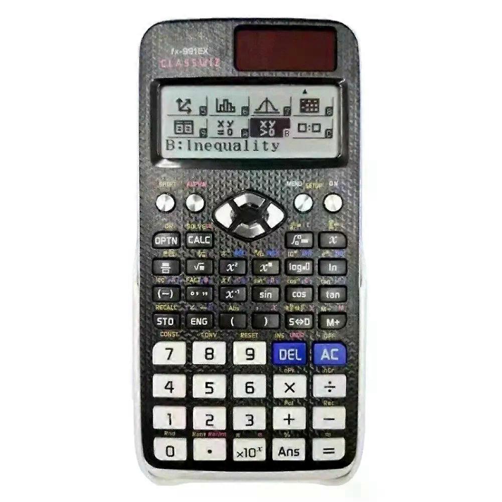 Scientific Calculator Multi-purpose Portable Student Calculator 696 Function For High School Math Calculator Vector Test Counter