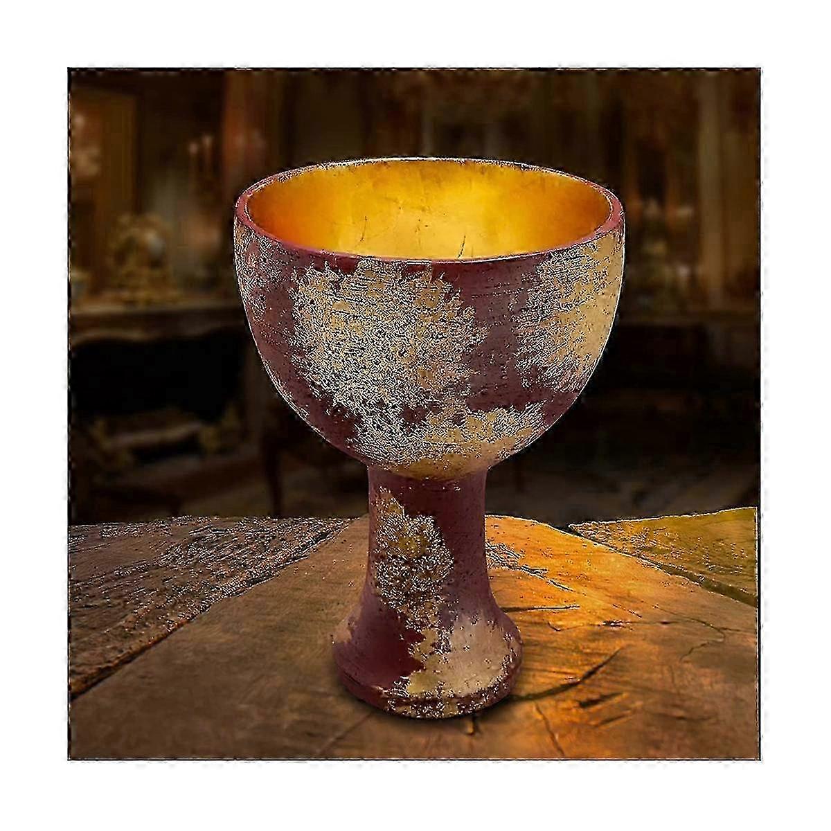 Indiana Holy Grail Cup Crafts RéPlique 1:1 RéSine Halloween Cosplay