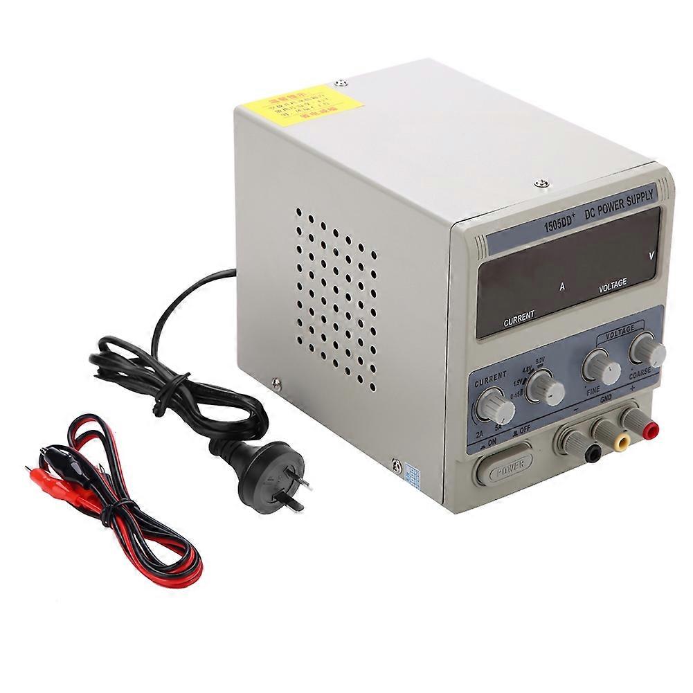 2-5A Precision Adjustable DC Power Supply Digital Display 0-15V for Phone Repair