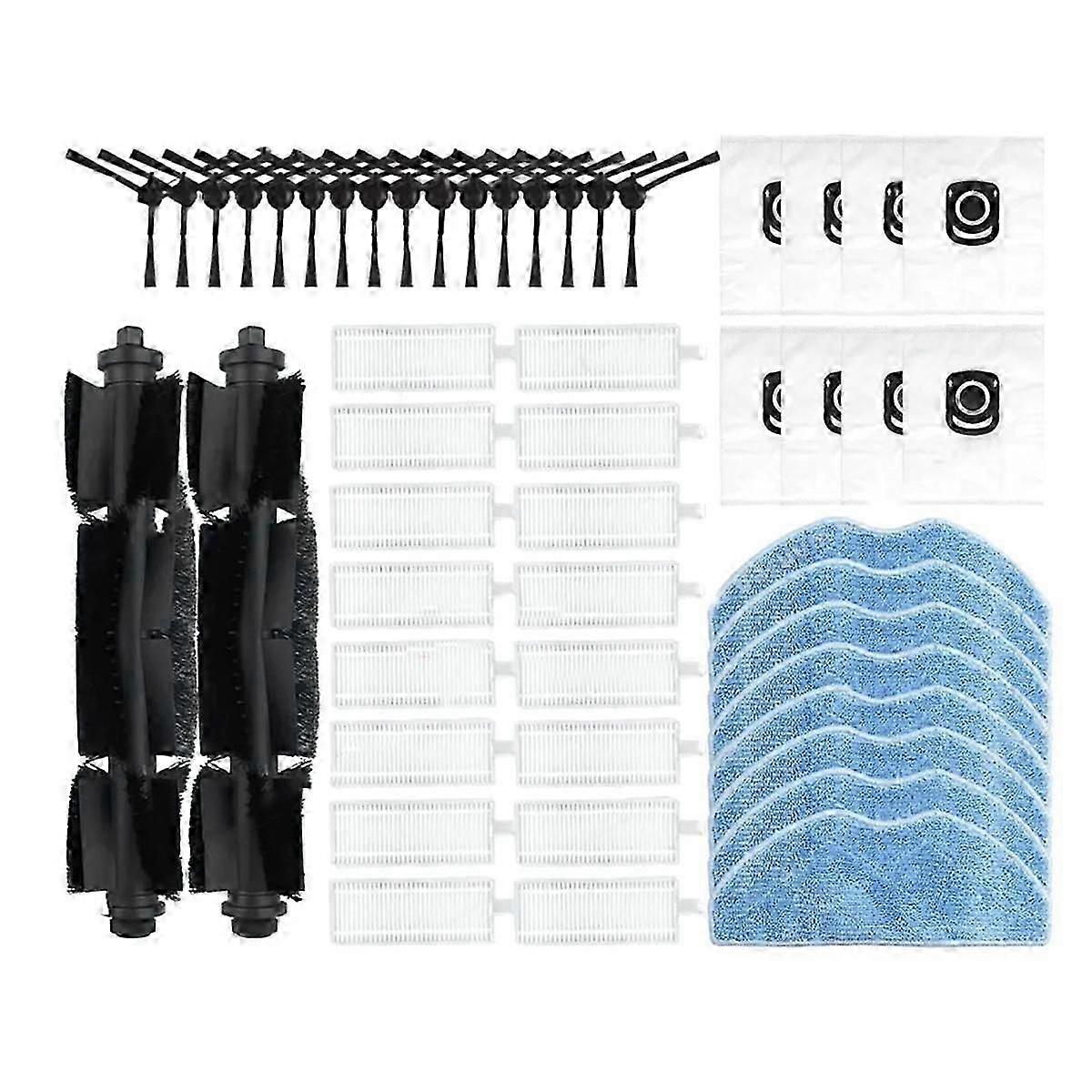 For X-Plorer Serie 75 S+ Robot Vacuum Cleaner Roller Main Side Brush Hepa Filter Mop Cloth Accessor