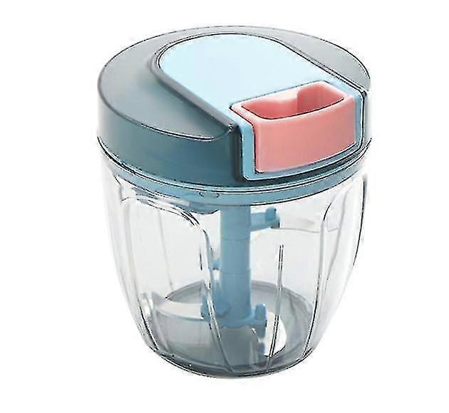 900ml Home Mini Multi-function Garlic Masher Food Blender Blue/pink