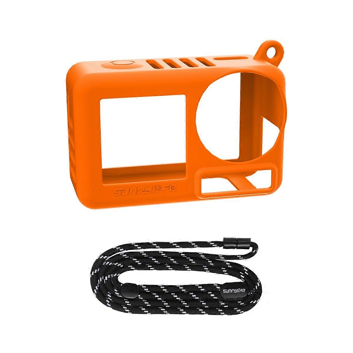 Silicone Protective Case for ACTION 5 Pro Scratch- Anti-Collision Camera Protector with Lens Cap C