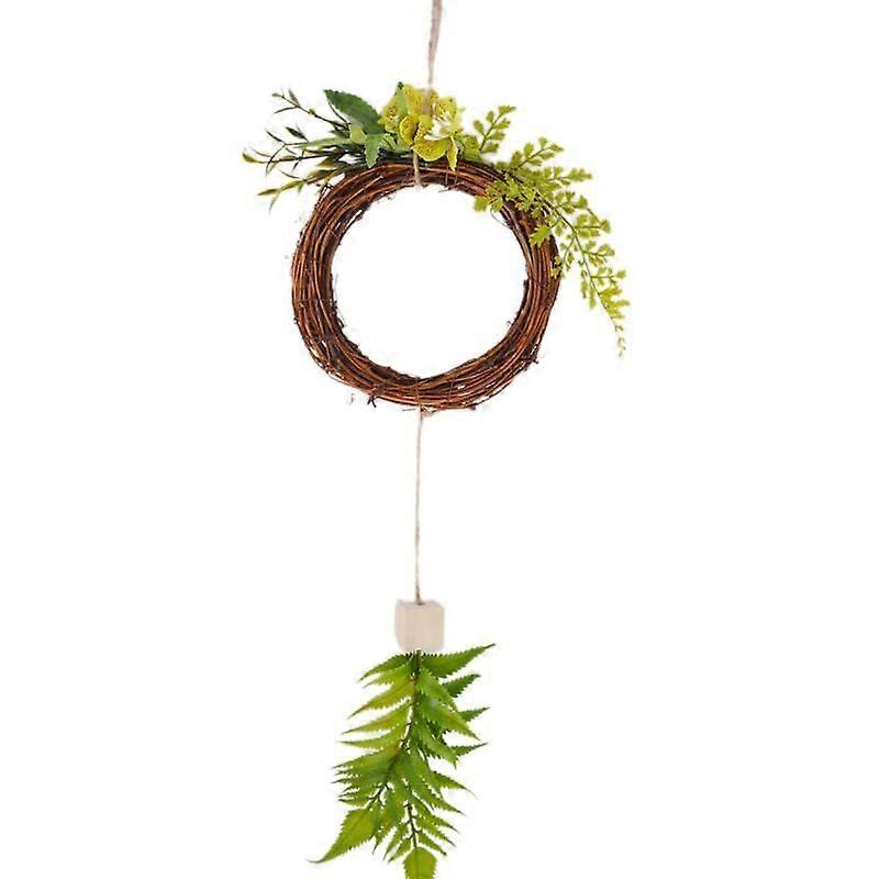 Pastoral country decoration pendant simulation garland tassel wall decoration small yellow dancing orchid
