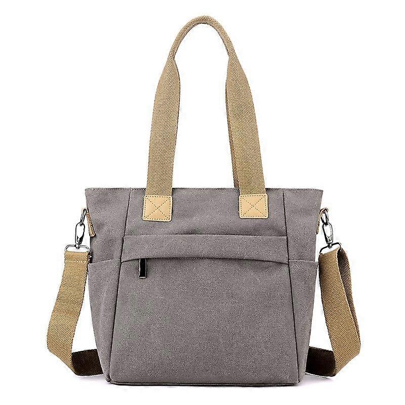 Shoulder Bag Women's Bag Trend Simple Fashion Large Capacity Handheld Crossbody Canvas Bag
