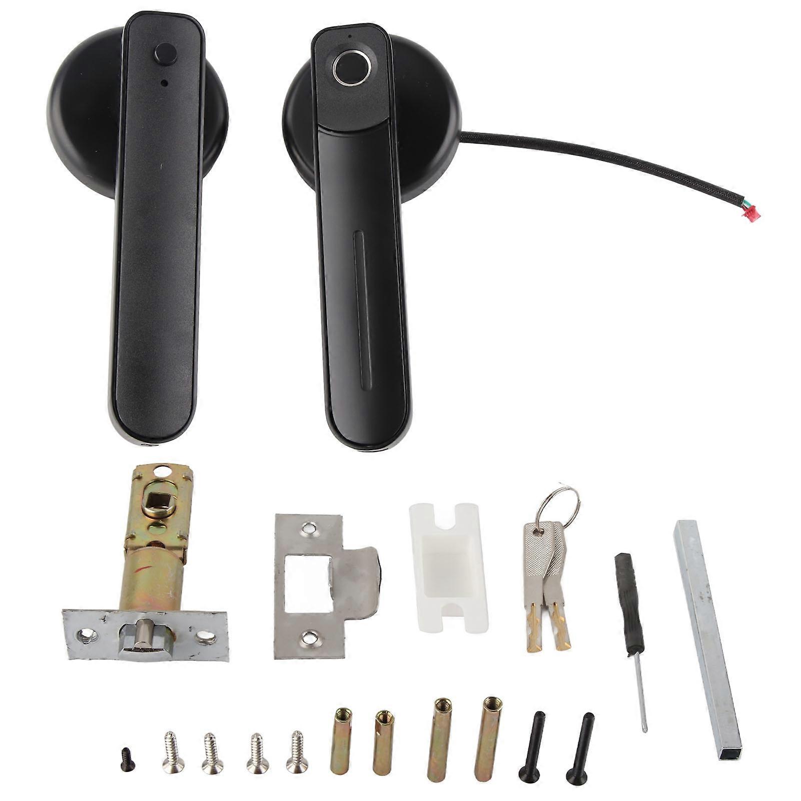 Smart Door Lock, Biometric Fingerprint Keyless Entry Lever for Home Security