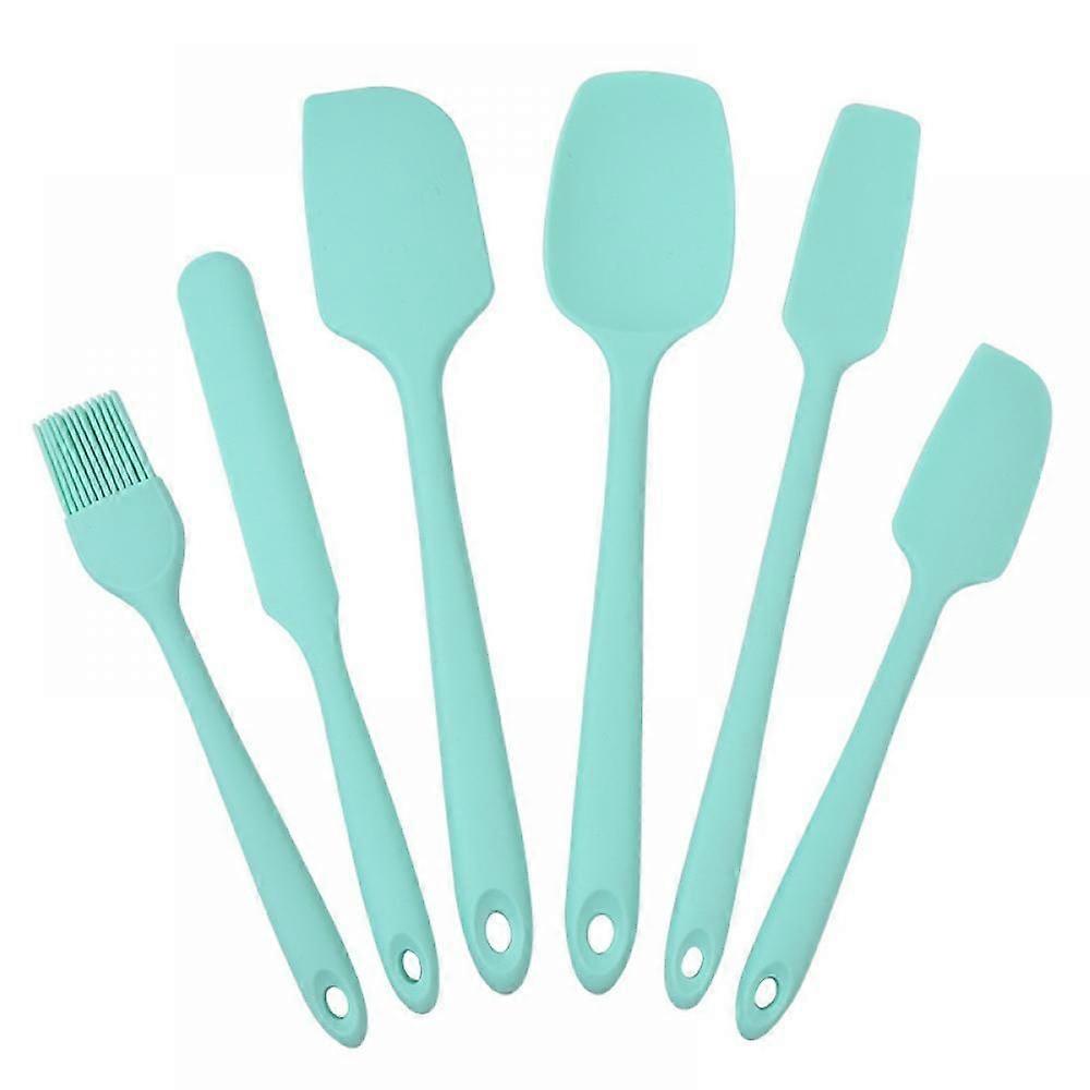Kitchenware Baking Tools Cream Silicone Kitchenware Set of 9 Kitchen Utensils Cake Scraper Blade