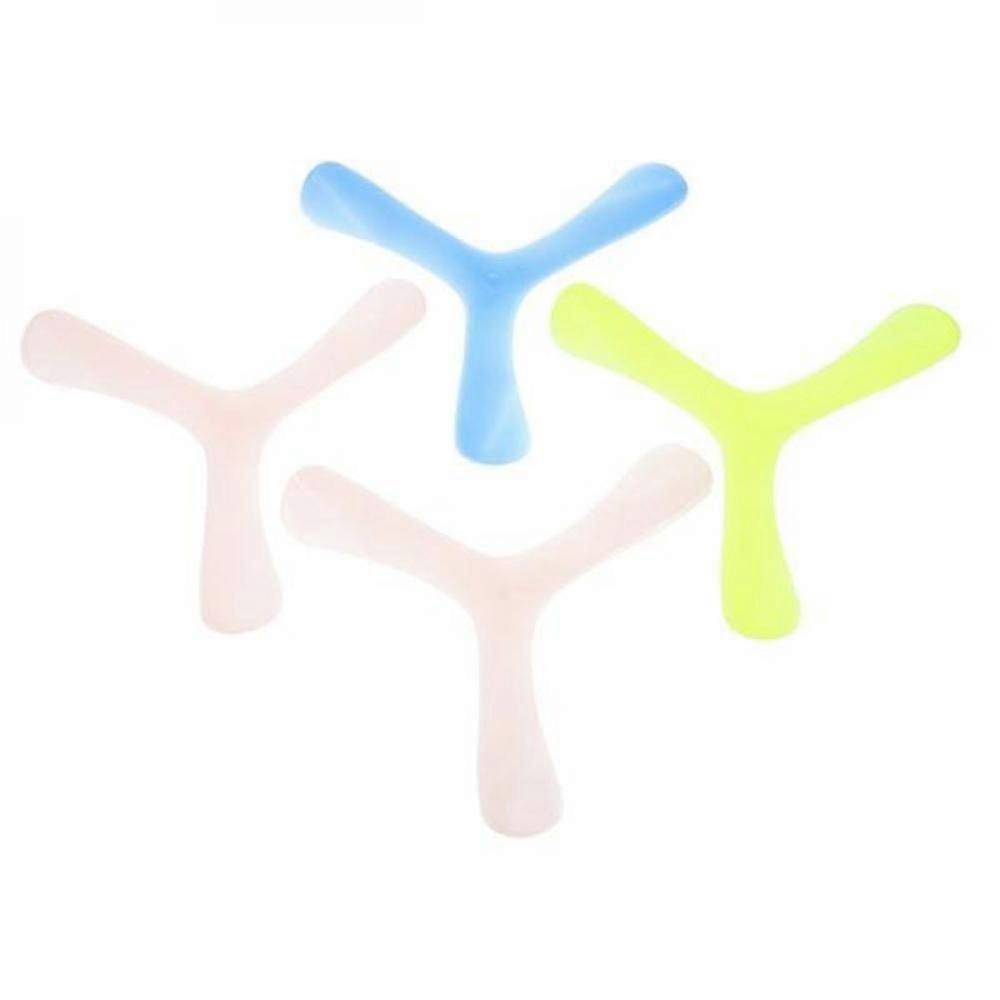 4 قطع مضيئة Boomerangs مضحك الاطفال تحلق اللعب الأطفال التفاعلية اللعب QXI