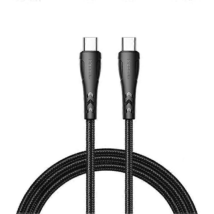 MCDODO Nylon Braided 1.2M USB-C to USB-C Fast Charger Cable Compatible For Samsung Huawei Xiaomi