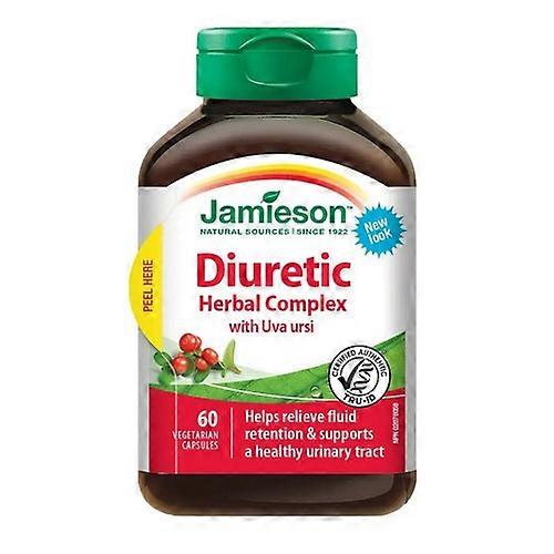 Jamieson Vitamins Herbal Complex Diuretic With Uva Ursi, 60 Capsules