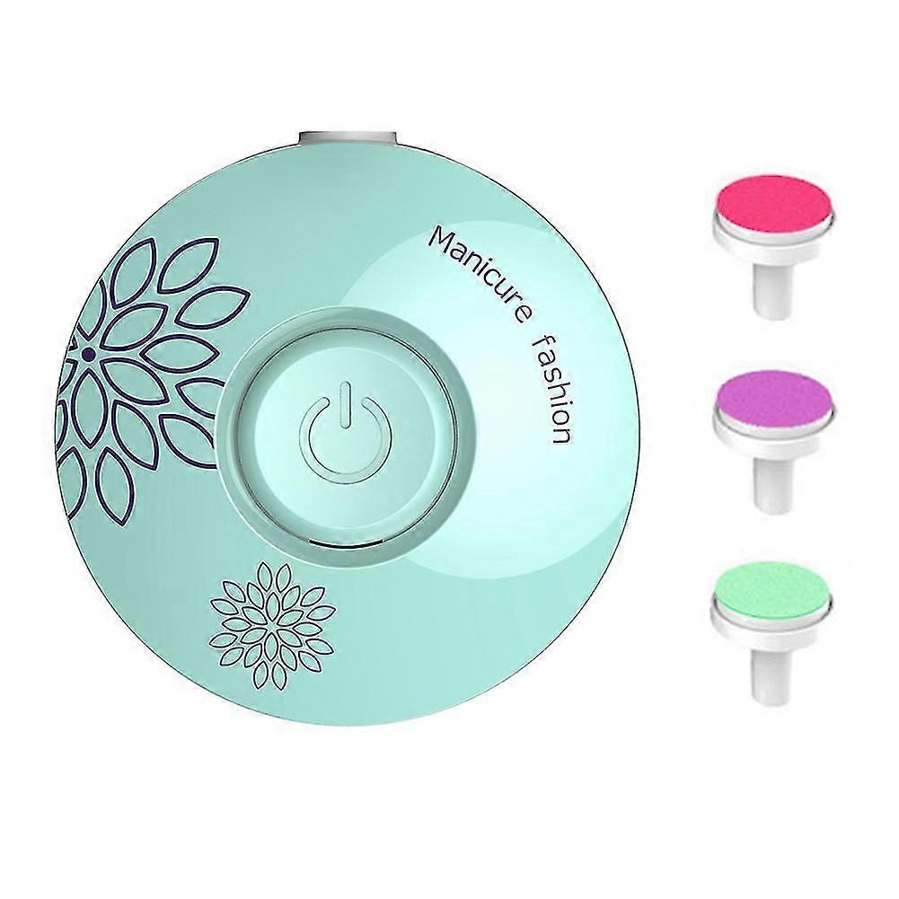 3 Grinding Heads Set Electric Manicure Nail Sharpener