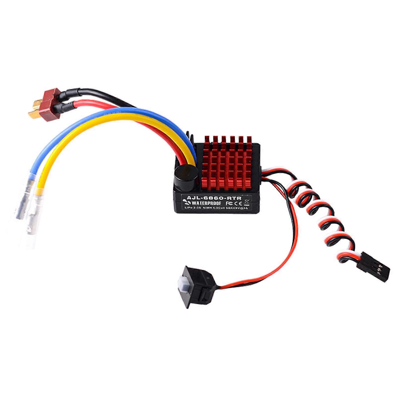 60A Electric Speed Controller Dustproof for Modification Tanks TRX4 D90 cc01