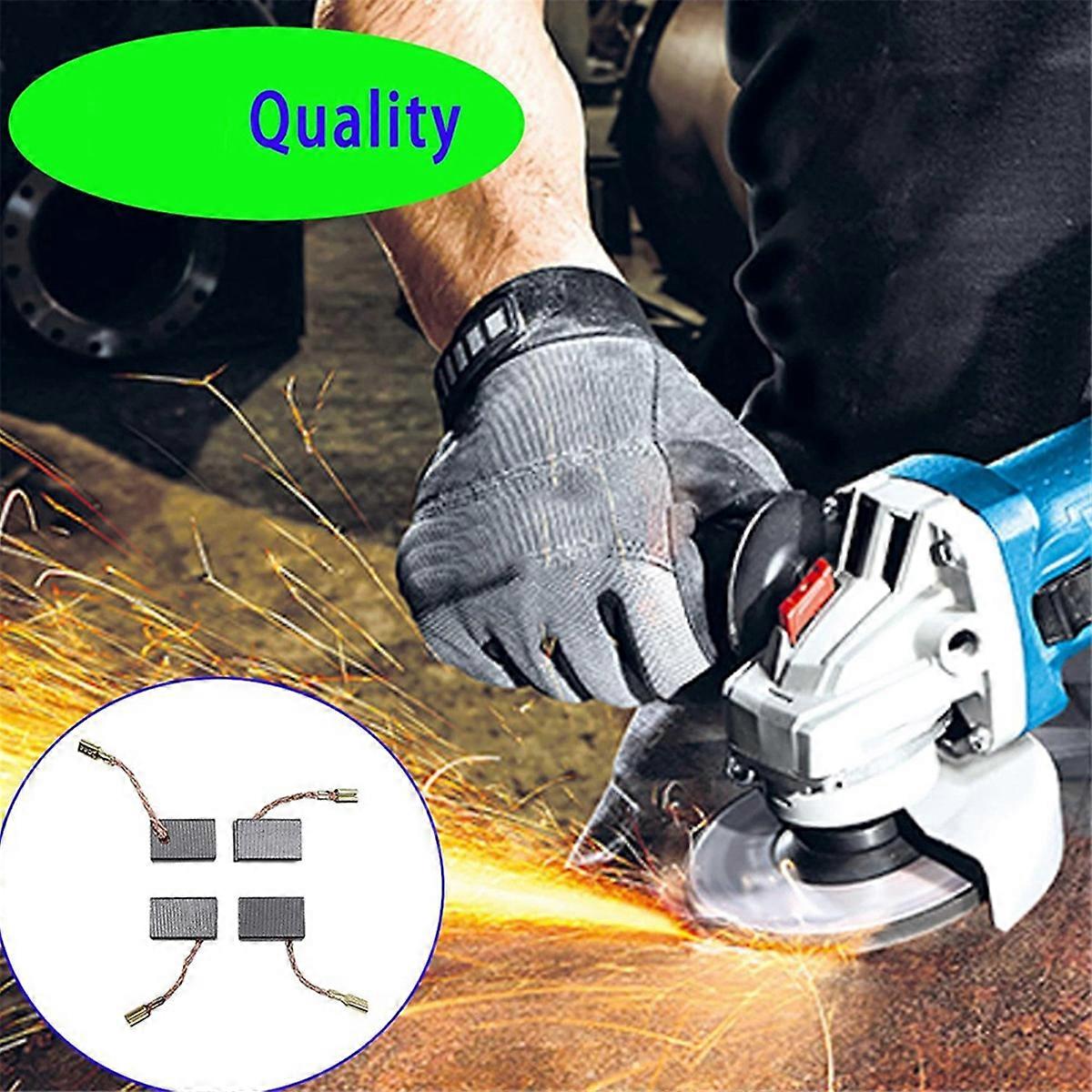 10-Pack N257540 Replacement Electric Motor Carbon Brushes Compatible,Angle Grinder Brush