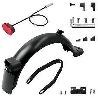 Rear Mudguard Rear Fender with Hook Tail Light for Xiaomi M365 PRO 2 Electric Scooter Repair Parts