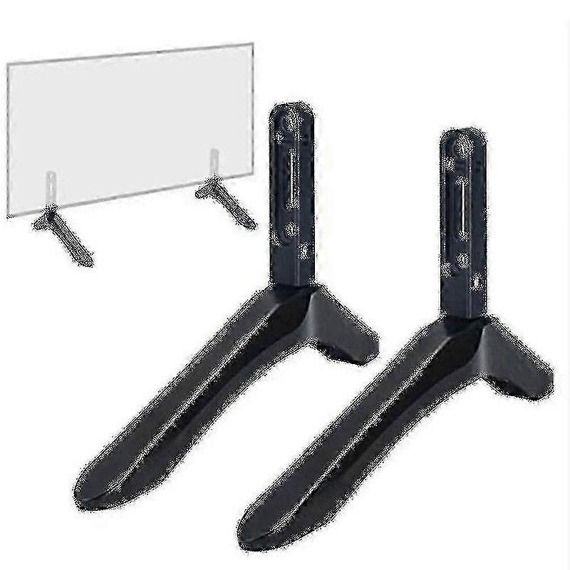 2pcs καθολική βάση στάσεων TV τοποθετεί Compitiabe με 32-65 ίντσα Samsung Vizio LCD TV δεν Compitiabe με LG TV μαύρο τηλεοπτικό βραχίονα πίνακα Holde