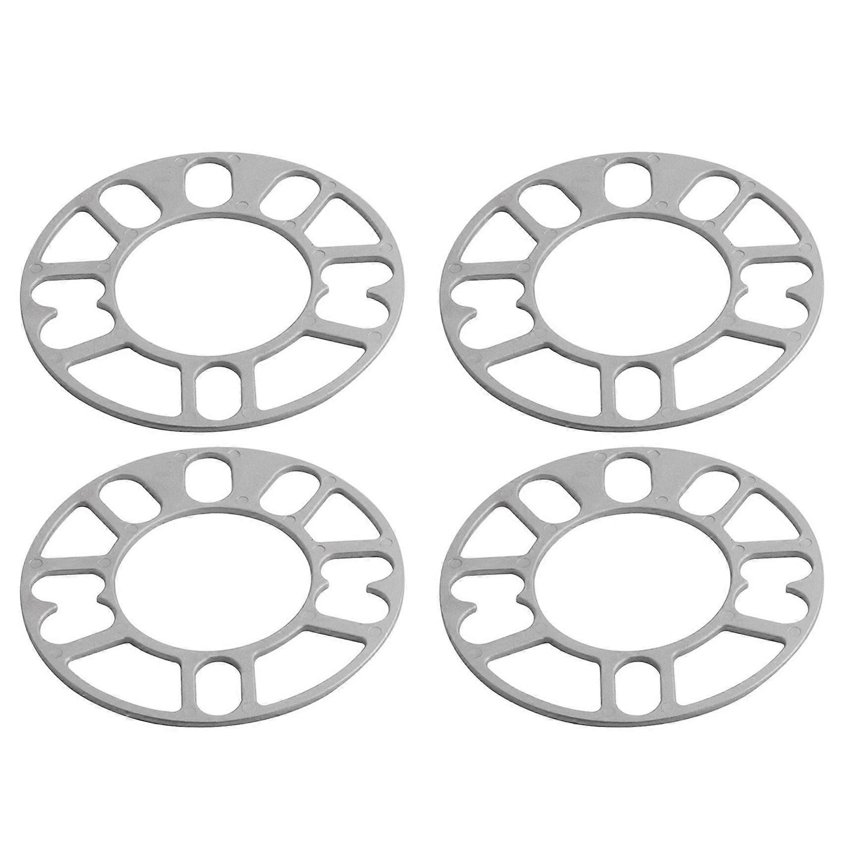 4Pcs Wheel Spacers 3mm for 4X100 4X114.3 5X100 5X108 5X114.3 5X120