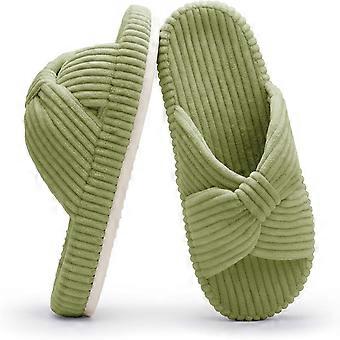 Chinelos Corduroy Para Mulheres