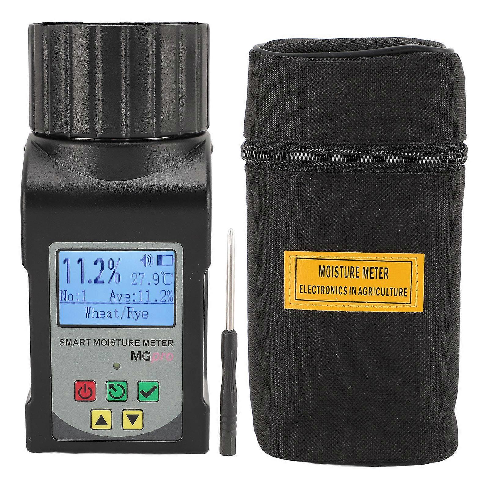 Mini Portable Moisture Meter for Coffee Beans, Cocoa, Rice, Wheat, 25 Kinds of Grains