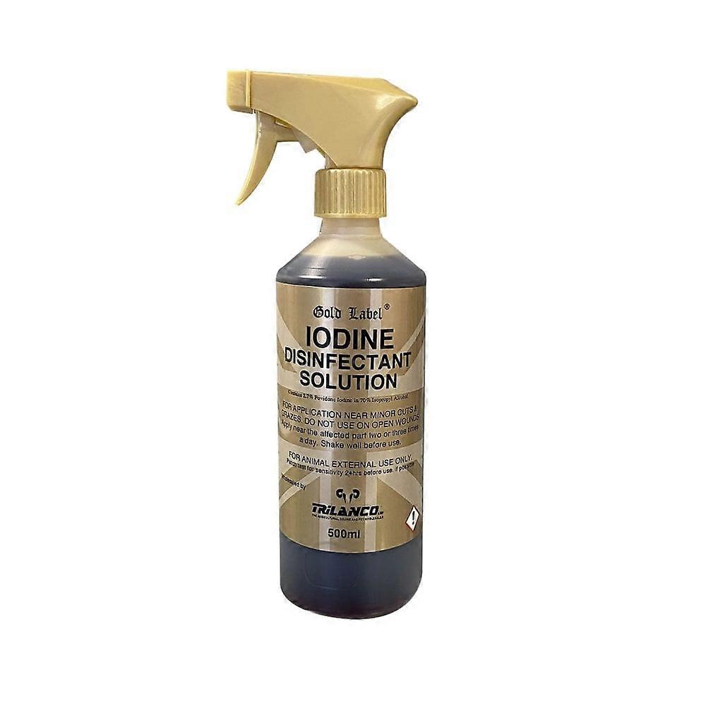 Gold Label - Iodine Disinfectant Solution 500ml
