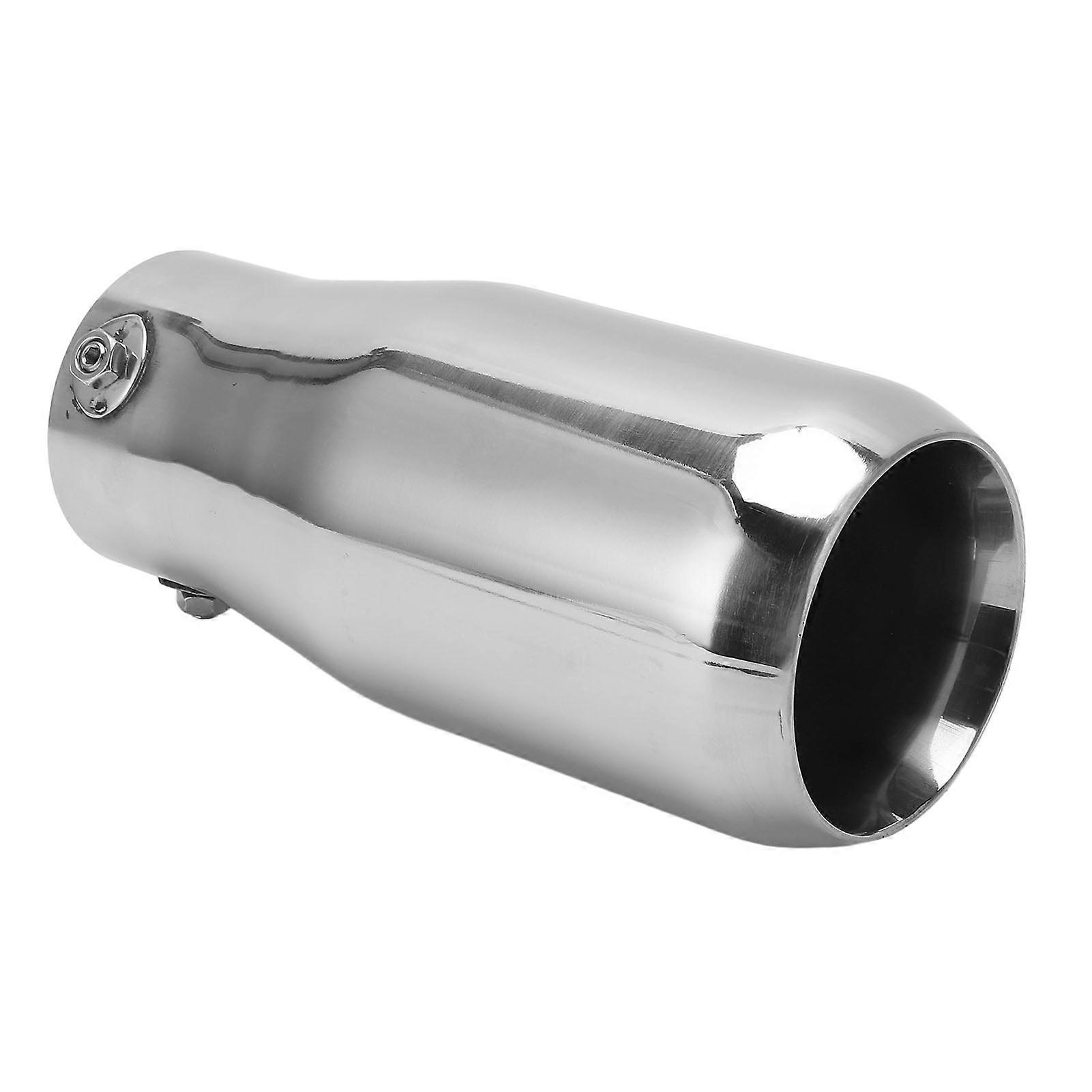 BoltOnExhaustPipeTip ExhaustMufflerPipe ExhaustTailPipeTip SingleOutExhaustPipe ExhaustMufflerTip StraightTailPipeTube