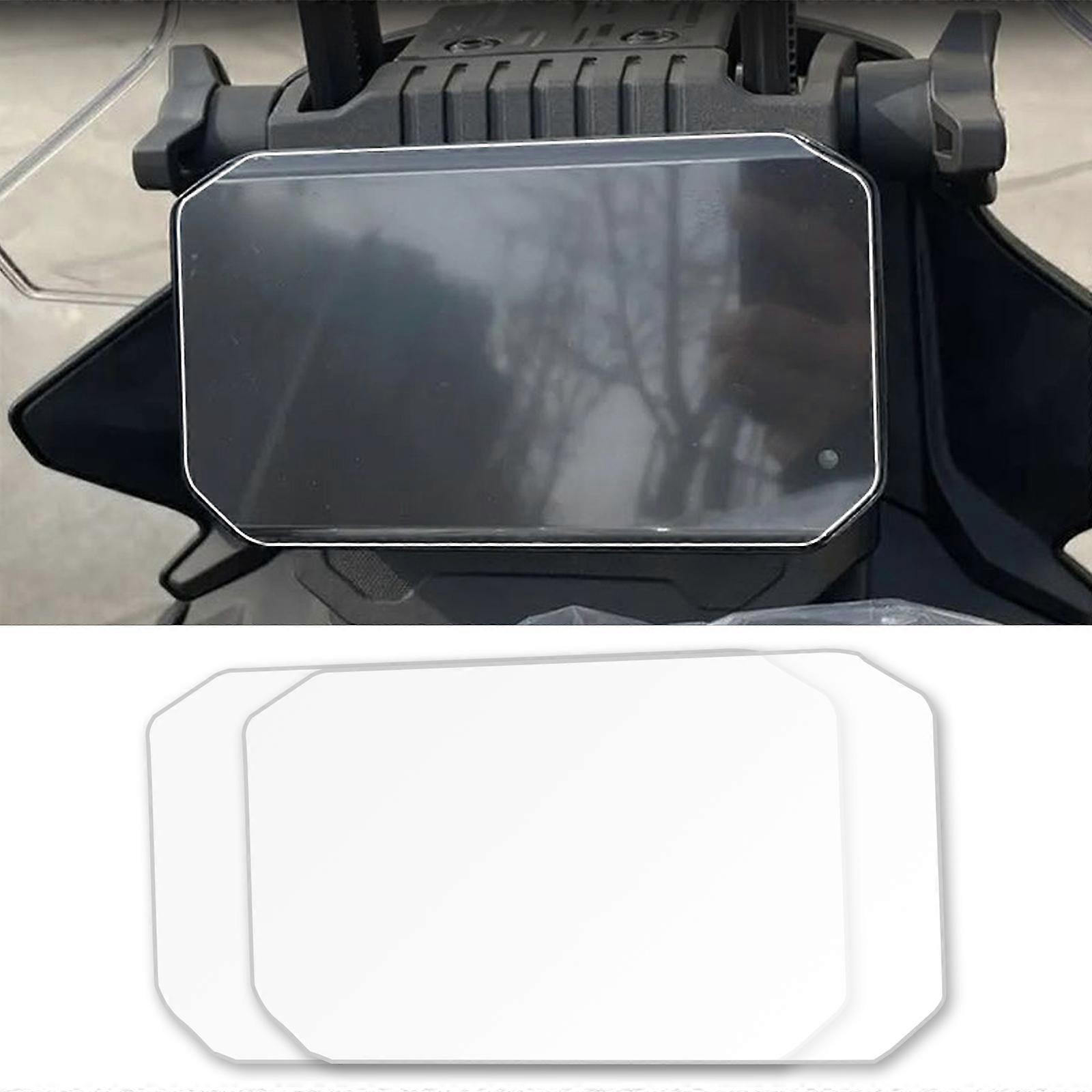 クリアオートバイゲージ保護フィルム耐水性&指紋防止ダッシュボードスクリーンプロテクターフィルム450MT用