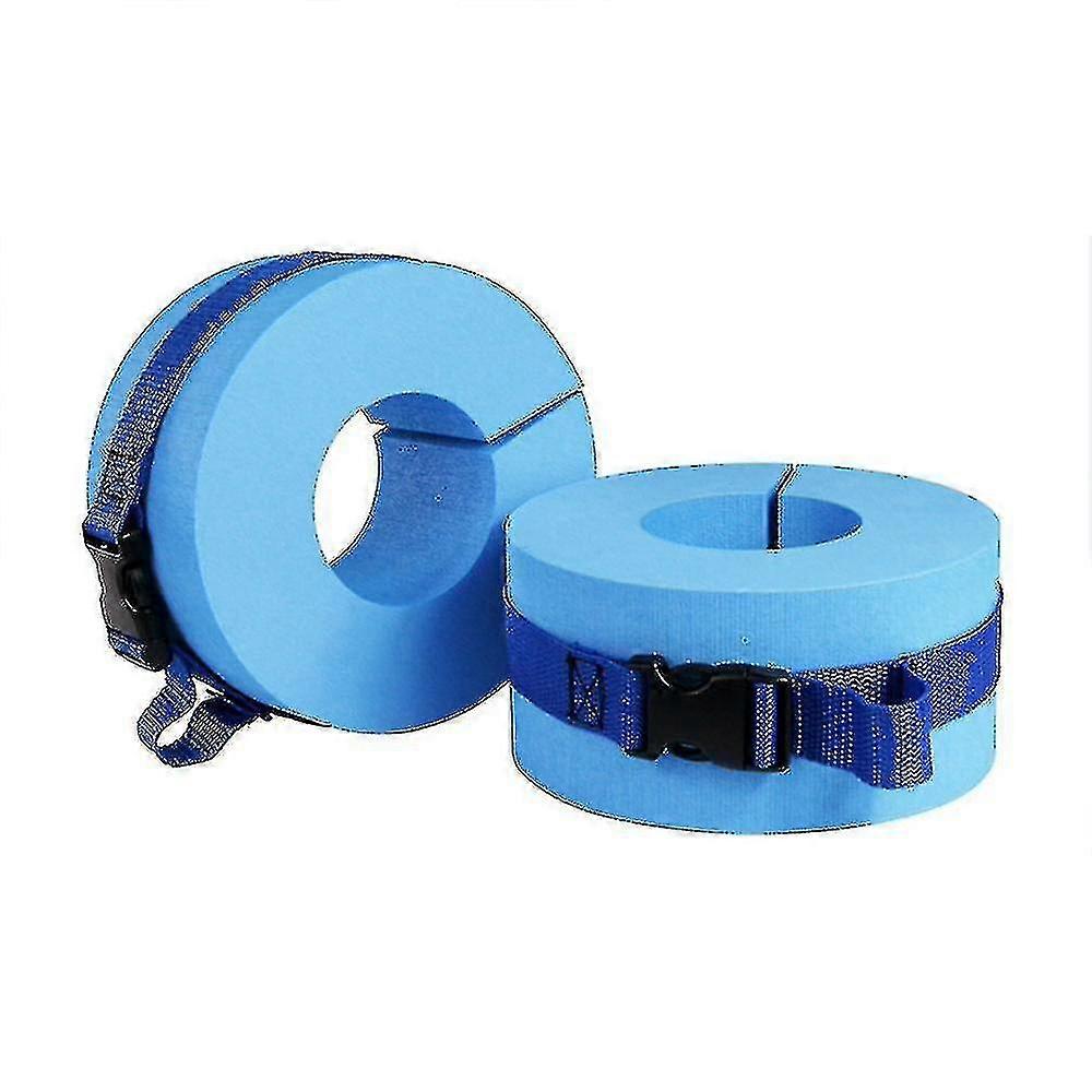 Aquatic Exercise Float Ring, EVA Foam Swim Cuffs, Quick Release Buckle, Adjustable Design