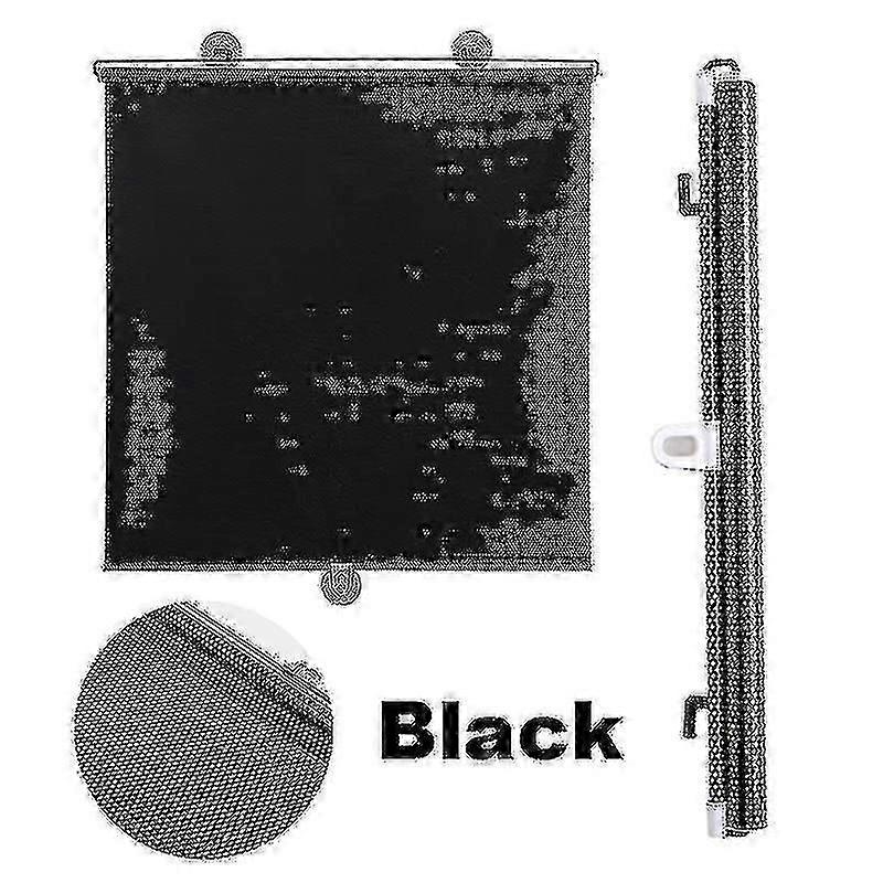 Universal Roller Blinds Suction Cup Sunshade Blackout Curtain