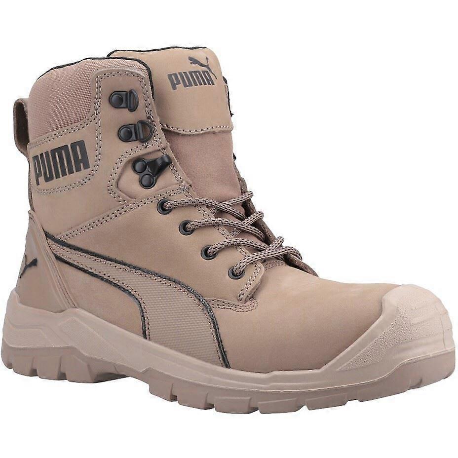 Puma Safety Conquest Grey Mens Nubuck Leather Safety Boots