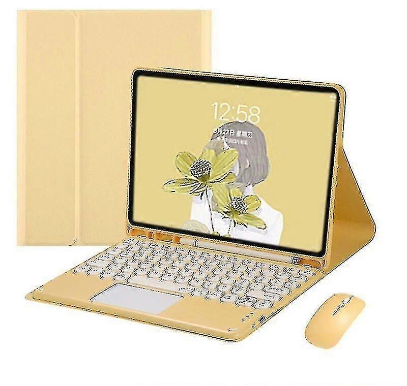 ipad Air 4 10.9"用マウススタンドケースカバー付きBluetoothキーボード