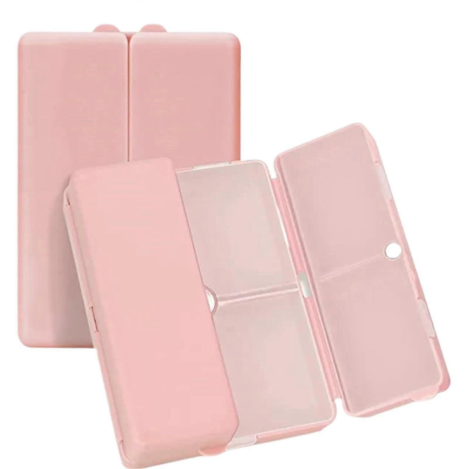Medicine Organizer 7 Compartments Portable Tablets Case Folding