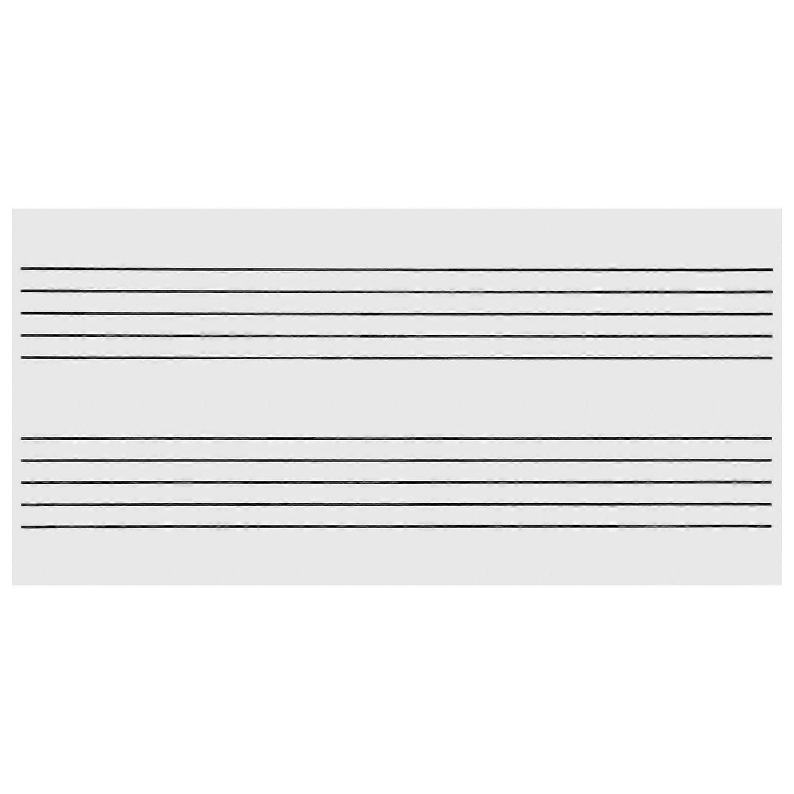 Magnetic Dry Erase Music Staff Whiteboard Portable For Classroom And Home Use For Music Teachers And Students Easy To Clean And Reusable