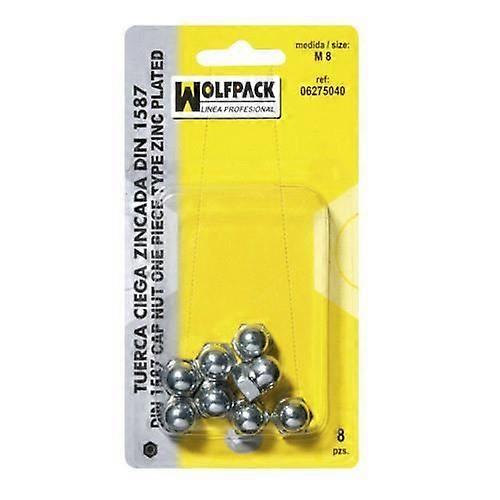 Blind hexagon nut Din1587 M06 (10 units)
