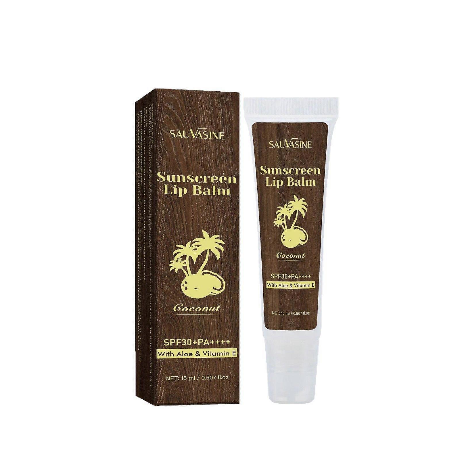 SPF 30 Lip Balm Sunscreen - Broad Spectrum Moisturizing Sunscreen with Aloe & Vitamin E