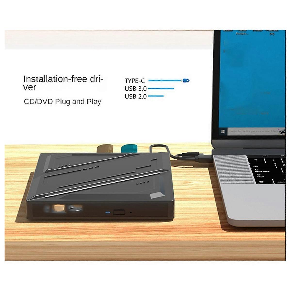 External Mobile Optical Drive for Desktop and Notebook Universal