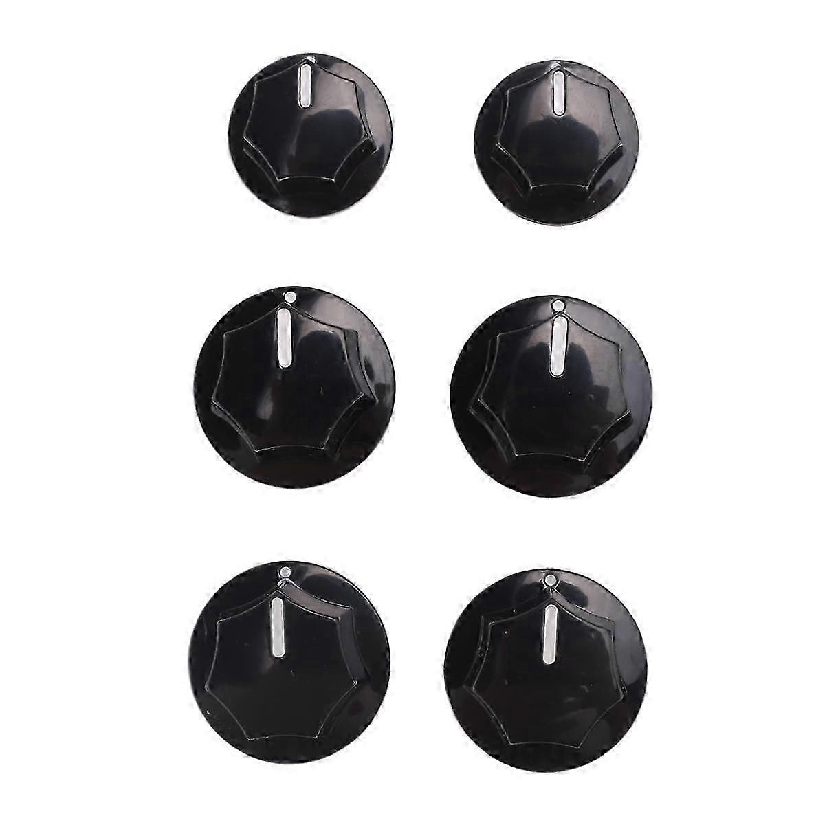 6Pcs Control Knob Volume Audio Control Knobs for Electric Guitar Parts