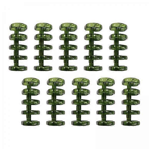 4x 10Pcs Lose Blatt Binderinge Lose Ringe Kinder Kamm Binderinge Snap Split