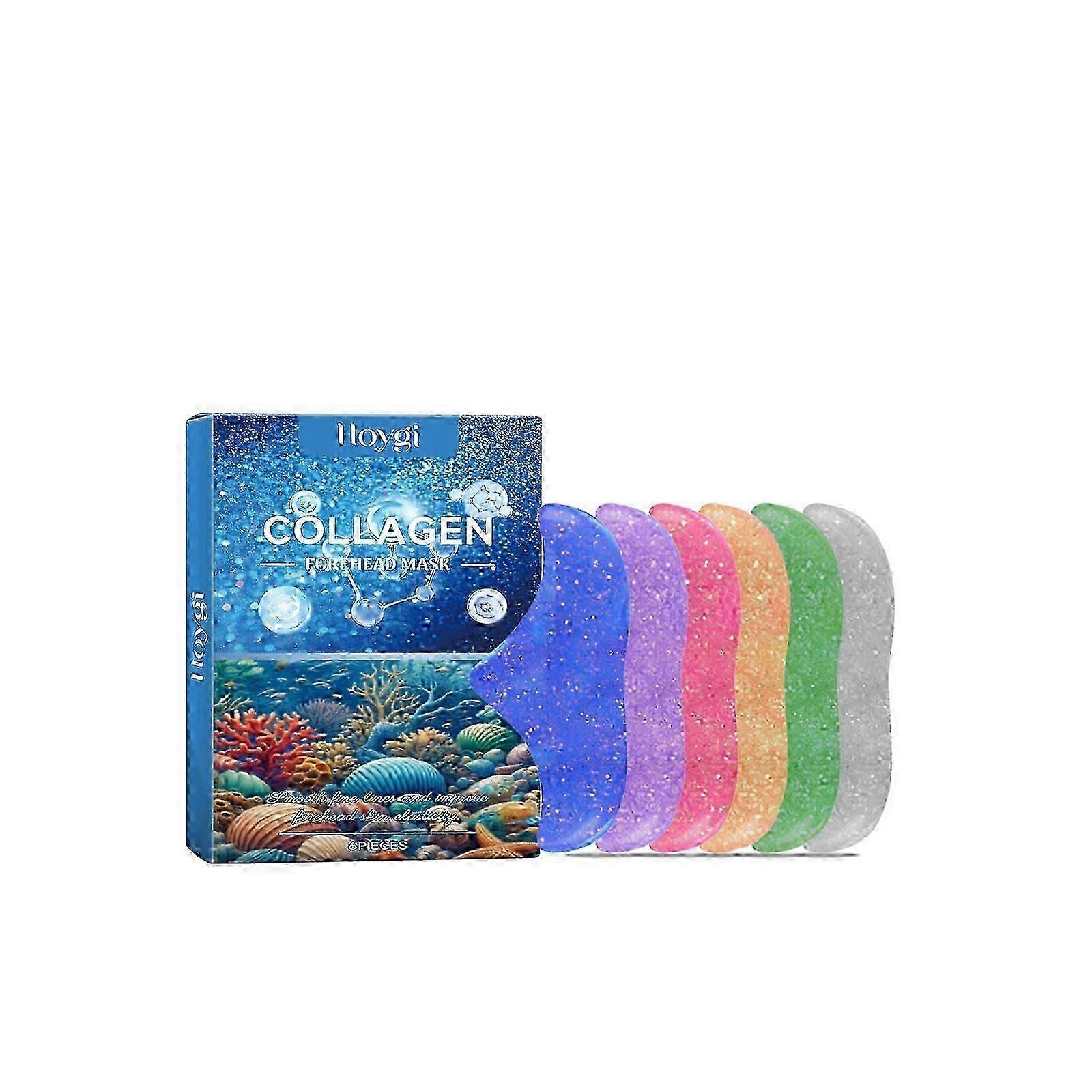 Collagen Forehead Mask, Lip Line Fade, Remove Dead Skin, Prevent Dry And Crack, Moisturizing And Care Lip Mask