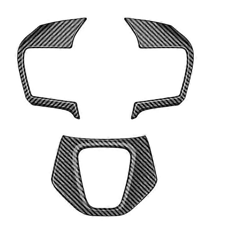 Carbon Steering Wheel Trim Frame Sticker for Alphard 40 Series 2023+