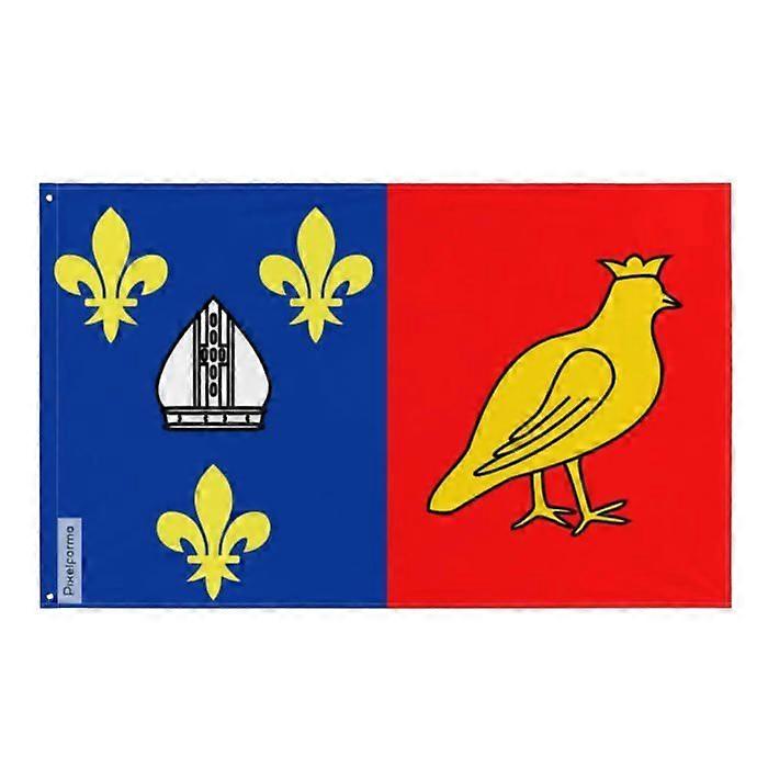 Flag - Charente-Maritime - 64 x 96 cm - Polyester - Double-sided print - Iron eyelets