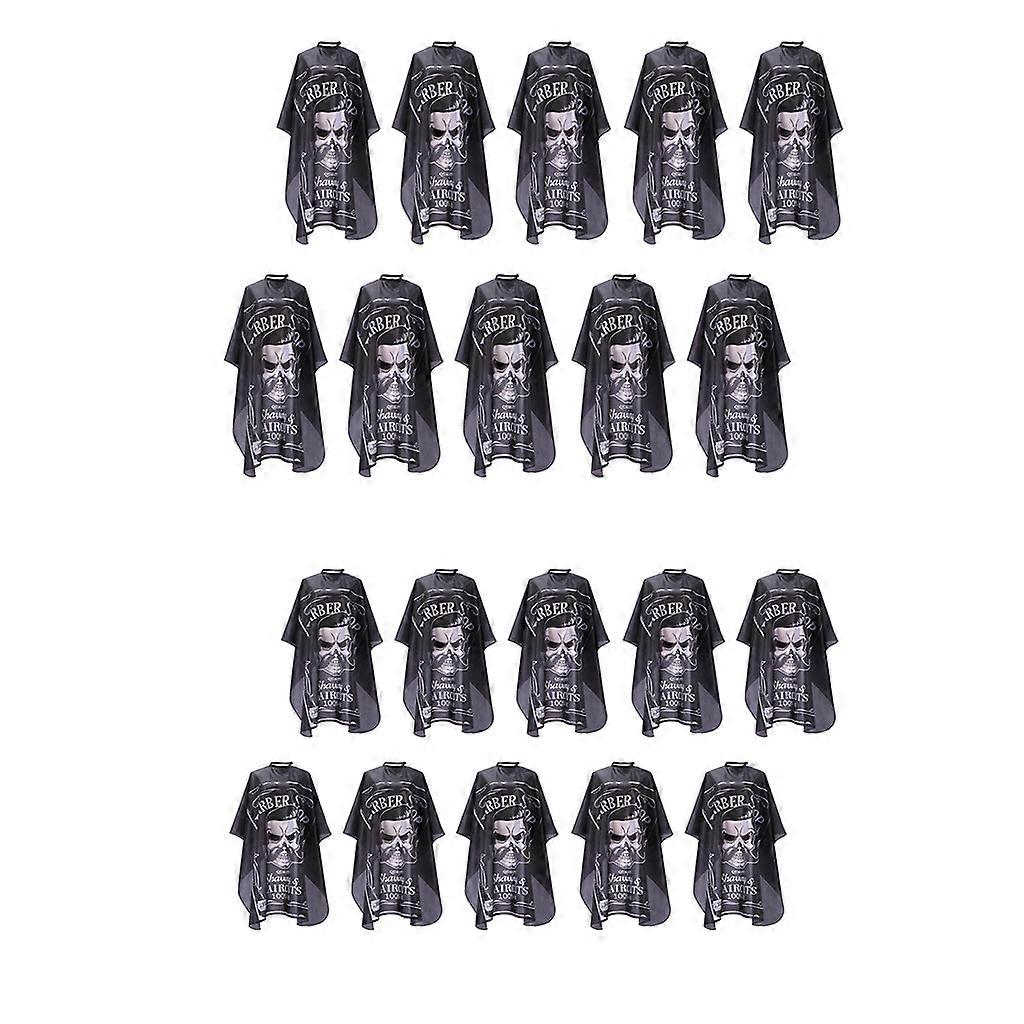 Bulk 20Pcs Haircut Barber Cape Cover for Hair Cutting Styling Shampoo for Adults